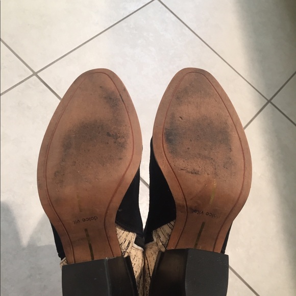 Last call!  suede Dolce vita ankle booties!  7.5 - Picture 4 of 5